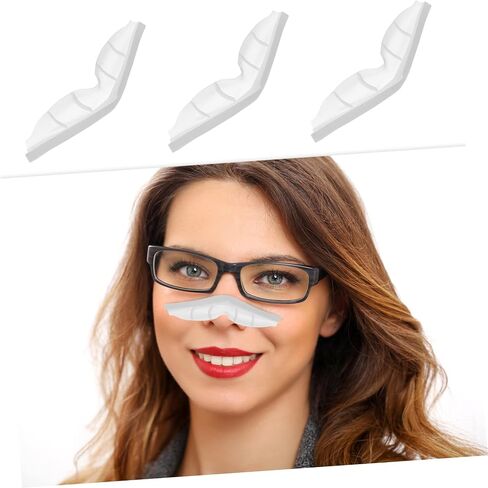 Veemoon 10pcs Anti-Fog Nose Bridge Strips for Masks Comfortable Nose Protection Pads for Adults Accessories for Better Fit and Comfort in Saudi Arabia