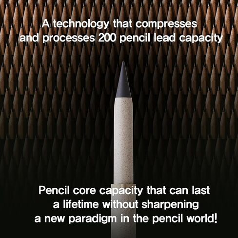 Zai Compact Infinite Pencil-قلم جرافيت صغير ، صديق للبيئة ، لا حاجة إلى شحذ ، حجم محمول ، صلابة HB in Saudi Arabia