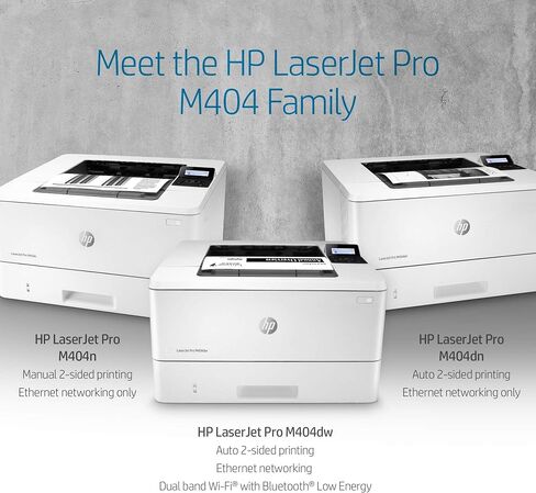 HP Laserjet Pro M404N Printer ، White (متجدد) in Saudi Arabia