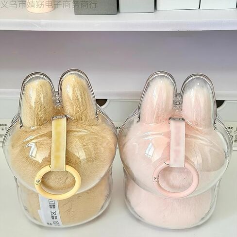 Protective Case for Labubu Display Case Won’t Trap Hair Highly Transparent, Exciting Macaron Big into Energy 1pcs (Standing) in Saudi Arabia
