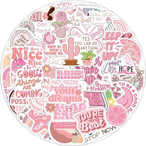 ملصقات اقتباس بوهو التحفيزية - 50 جهاز كمبيوتر ملصقات ملهمة للتشجيع أطفال الأطفال البالغين البالغين على التقدير التأكيدات التي تمكين هدايا الطالب معلم دفتر الكسور اليومية in Kuwait