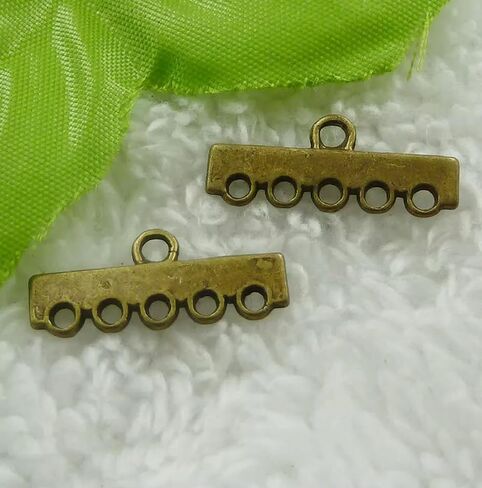 240 pcs Bronze plat onnectors 25x10mm B2057 in Saudi Arabia