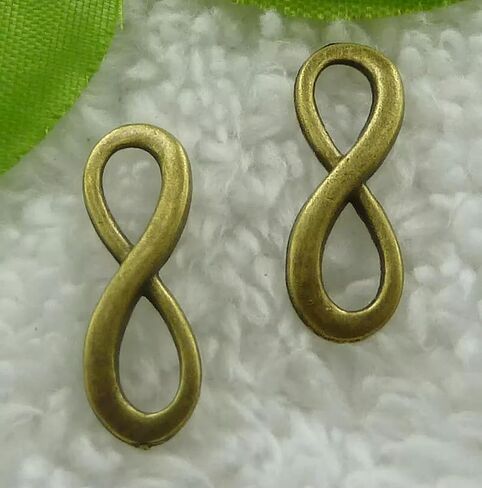400 PCS البرونز Plats Onnectors 24x8mm B2050 in Saudi Arabia