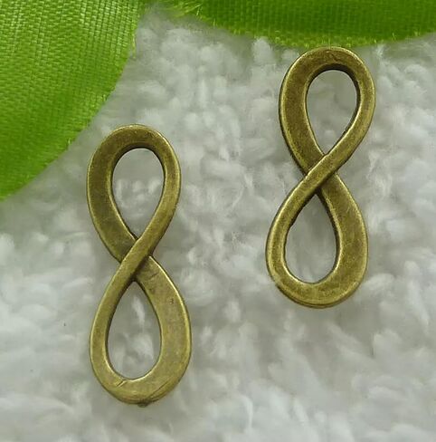 400 PCS البرونز Plats Onnectors 24x8mm B2050 in Saudi Arabia