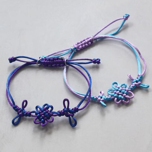 Rumi Jinu Matching Friendship Bracelets BFF Couples Accessories Woven Knot Bracelet Gifts for Fans in Saudi Arabia