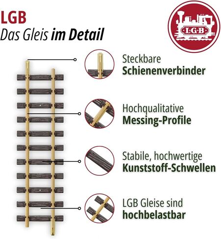 LGB 10600 TRATION TRACK ، 600 مم/23-5/8 in Saudi Arabia