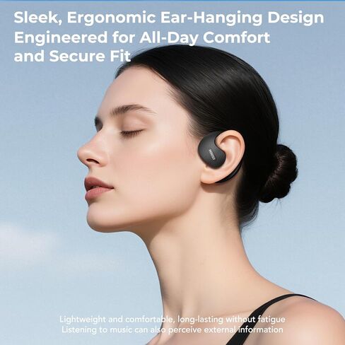MINISO X15 PRO Translation Earbuds Real Time Translator Earbuds Wireless Bluetooth 5.4 Open Ear AI Headphones for 135 Languages Translation Ear Buds with Earhooks Support Playing Music Phone Calls in Saudi Arabia