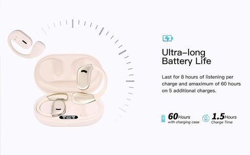 Language Translation Earbuds, 3-in-1 Translator Earbuds & 144 Languages & Accents, Translator Device Translation Earbuds Real Time fit iOS & Android for Travel Business &Learning,M75-Black in Saudi Arabia