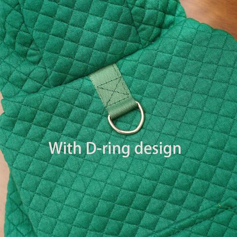Basic Dog Hoodies with D-Ring Puppy Sweatshirt for Small Dogs Boy Girl Holiday Cat Sweater Hooded Pet Outfit Doggy Apparel Yorkie Chihuahua Clothes (Green, Medium) in Kuwait