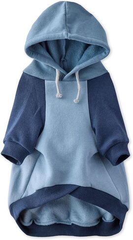 Rocky II - The Extra Comfy Hoodie, Organic Cotton and Recycled Poly Dog Hoodie Pet Coat Sweater for Small, Medium, Large Dogs​​, Pink Chesterfield Plaid, X-Small in Saudi Arabia