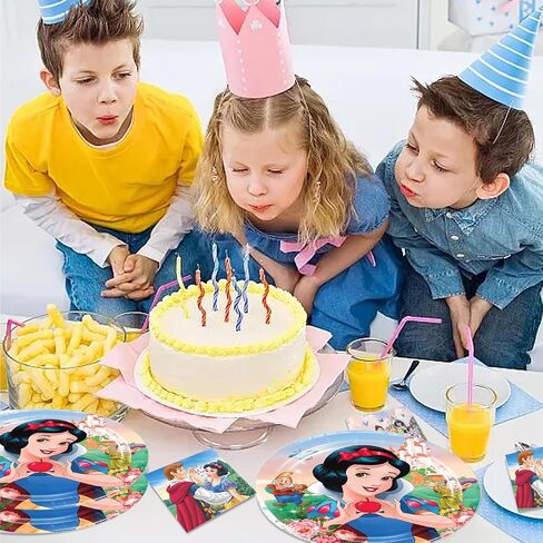 تشمل زخرفة حفل عيد ميلاد سنو وايت 40 في المائة مناديل ، ولوحات ، لمستلزمات حفلات عيد ميلاد سنو وايت in Kuwait