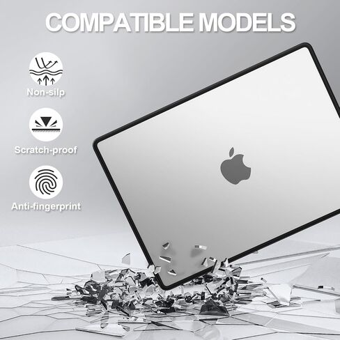 AKIT Compatible with MacBook Pro 14 inch Case 2025-2021 M4 M3 M2 M1 Pro Max A3112 A3185 A3401 A2918 A2992 A2779 A2442, [Anti-Cracking] Hard Shell Laptop Case&Keyboard Cover&Screen Protector, Pink in Kuwait