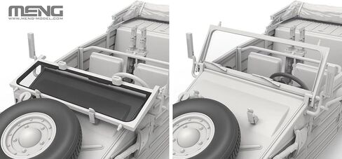 VS-015 1/35 Germany PKW.K1 Kubelwagen Type 82 North Africa Model Kit in Saudi Arabia