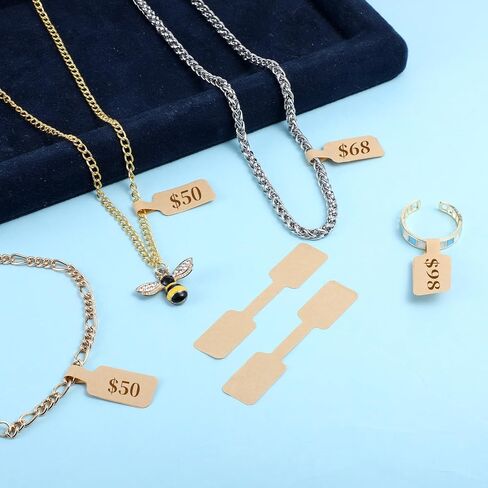1000 PCS علامات سعر المجوهرات ذاتيًا ملصقات أسعار مجوهرات لاصقة ملصقات ملصقات ملصقات مجوهر in Saudi Arabia