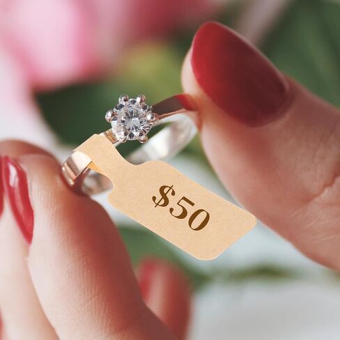 1000 PCS علامات سعر المجوهرات ذاتيًا ملصقات أسعار مجوهرات لاصقة ملصقات ملصقات ملصقات مجوهر in Saudi Arabia