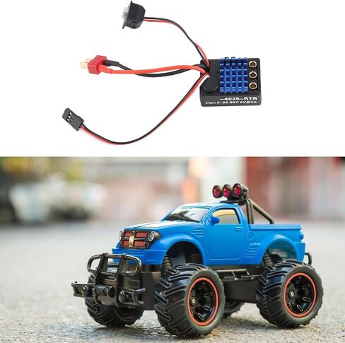 35A ESC بدون فرش ، محسّن خانق الاستجابة عن بُعد المحرك بدون مستشعر ESC لـ 1/18 1/16 RC CARS in Saudi Arabia