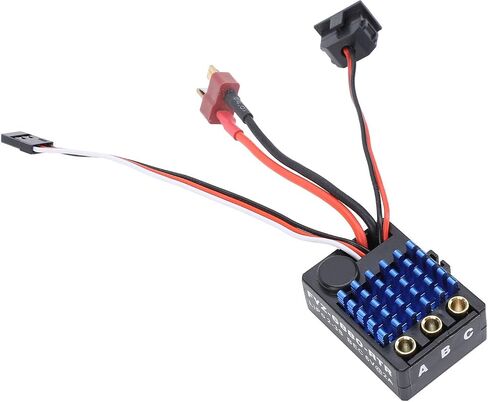 35A ESC بدون فرش ، محسّن خانق الاستجابة عن بُعد المحرك بدون مستشعر ESC لـ 1/18 1/16 RC CARS in Saudi Arabia
