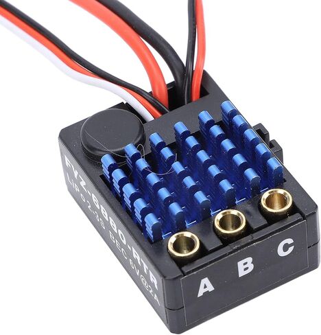35A ESC بدون فرش ، محسّن خانق الاستجابة عن بُعد المحرك بدون مستشعر ESC لـ 1/18 1/16 RC CARS in Saudi Arabia