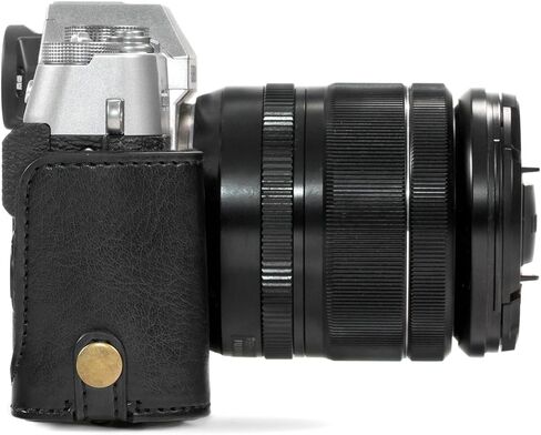 MegaGear Fujifilm X-T20 (16-50mm / 18-55mm Lenses), X-T10 Ever Ready Leather Camera Case and Strap, with Battery Access -Dark Brown- -MG577- in Kuwait