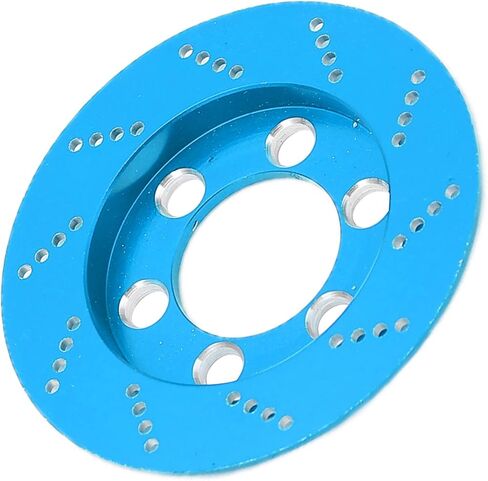 RC Car Adapter Disc, RC 4PCS Brake Disc for 1.9 Inch Wheel, Easy to Install for SCX10 90046 Axial, Improve the Appearance of the Car (Blue) in Kuwait