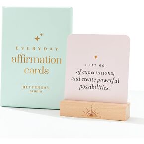 Affirmation Cards - Daily Affirmation for Positivity, Meditation Gifts, Stress Relief & Self Care Gifts, Manifestation Cards & Anxiety Relief, Health and Wellbeing for Women in Saudi Arabia