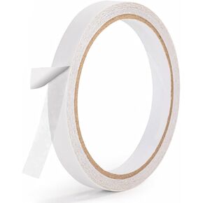 panthra Double Sided Tape for Clothes, Fabric Hem Tape No Sew No Iron, Thin and Transparent, Removable Fabric Hemming for Curtains, Pants, Dresses, Clothing, Artworks, DIY Crafts (0.47" X 196.8") in Saudi Arabia