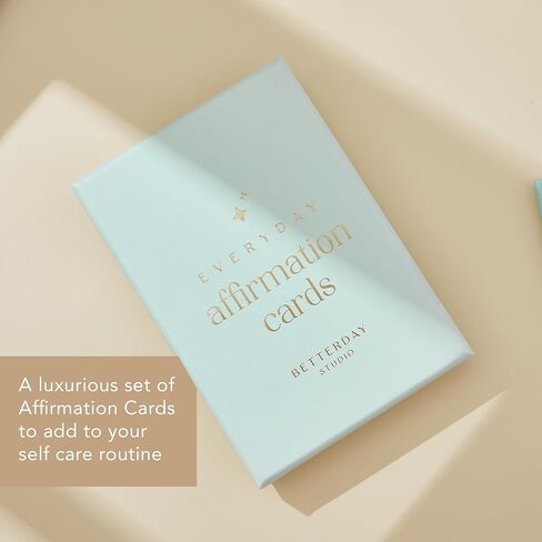 Affirmation Cards - Daily Affirmation for Positivity, Meditation Gifts, Stress Relief & Self Care Gifts, Manifestation Cards & Anxiety Relief, Health and Wellbeing for Women in Saudi Arabia