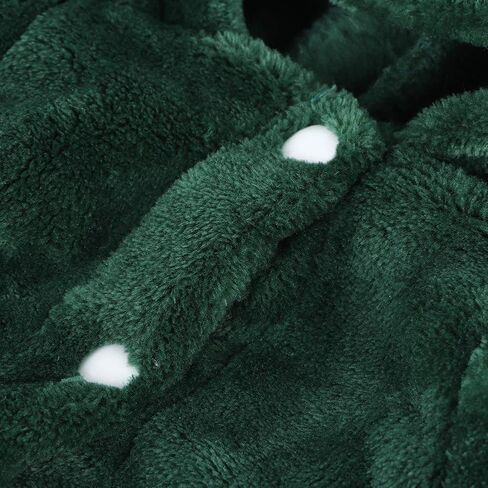 Fleece Winter Cute Dinosaur Dog Clothes Hoodies for Small Dogs Puppy Jacket Clothing Outfit Fleece Winter Cute (XL) in Saudi Arabia