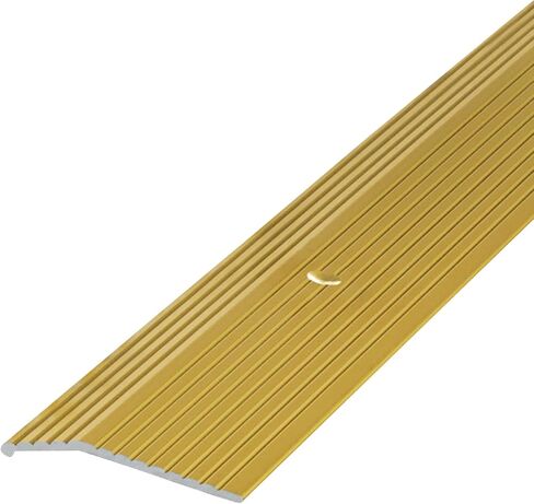 M-D Building Products 78006 Fluted 7/8-Inch by 36-Inch Carpet Trim, Silver in Saudi Arabia