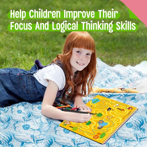Preschool Busy Book, 30 Different Themes Activities Book, Montessori Learning Toy Educational Tool for Alphabet/Numbers/Color/Shapes/Animals/Weather/Holidays -Autism Sensory Toys for Boys & Girls in Kuwait