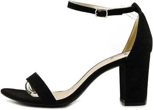 Bandolino Women's Armory Heeled Sandal, Black 010, 7 in Kuwait