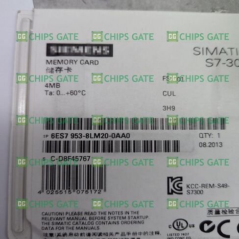 6ES7953-8LM20-0AA0 1Pcs New 6Es7 953-8Lm20-0Aa0 6ES7953-8LM20-0AA0 Memory Card 6ES7953-8LM20-0AA0 in Saudi Arabia