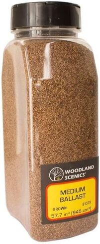 Brown Ballast 32 oz. Shaker Woodland Scenics in Saudi Arabia
