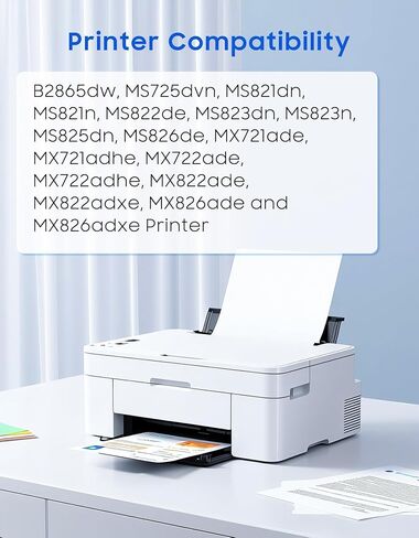 58D0Z00 Imaging Unit Replacement for Lexmark 58D0Z00 Drum Unit for B2865dw MS821dn MS821n MS823dn MS825dn MS826de MS725dvn MX721ade MX722ade MX822ade MX826ade Printer Drum 1-Pack in Kuwait
