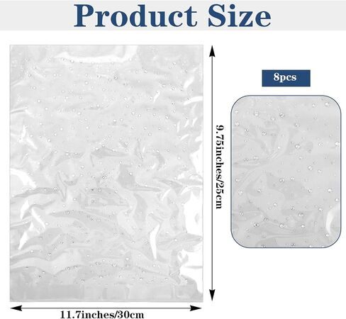 8 Sheet Glitter Hotfix Rhinestones Iron-On Rhinestone Decals Flat Round Rhinestone Patches Hot Melt Sparkle Decals Transfers for Clothing DIY Craft for Clothing Embellishment (2mm, 3.5mm) in Saudi Arabia
