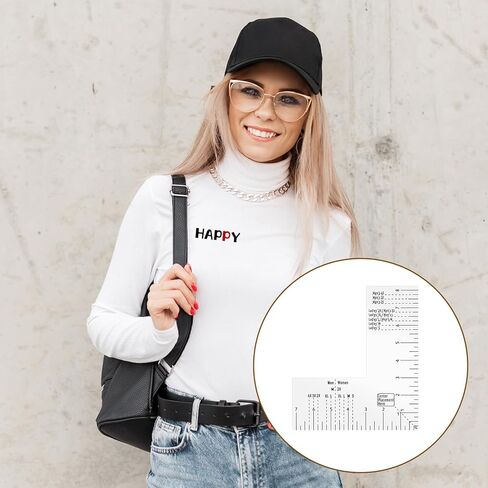 دليل حاكم Tshirt لمحاذاة تطريز واضح حاكم الخياطة اليسر in Kuwait