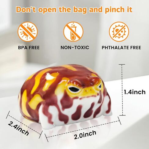 Taba Squishy ، ألعاب Gecko Squeeze فائقة النعومة للأطفال البالغين ، تململ ألعاب التغذية الحسية للإجهاد. in Kuwait