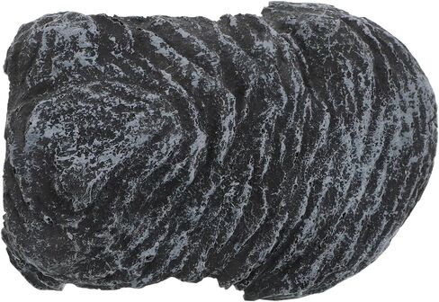 Popetpop 1pc محاكاة الصخور منصة الزواحف سلحفاة راتنج متين يستريح لمنطقة تسلق موائل الحوض للسلحفاة والزواحف من السهل التنظيف in Saudi Arabia