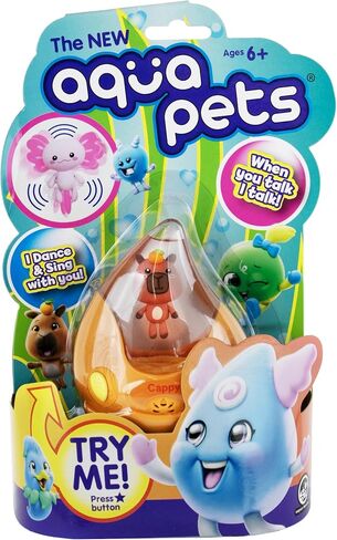 Lotti – Super-Cute Axolotl Interactive Floating Water Pet with Lights, Sounds & 3 Games – Collectible Toy for Kids Ages 6+ in Saudi Arabia