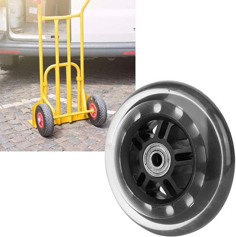 Caster Wheels, 4 Inches Chair Casters Replacement Industrial Casters Push Cart Wheels Office Chair Casters for Small Carts Furniture Hardware Trolley in Saudi Arabia