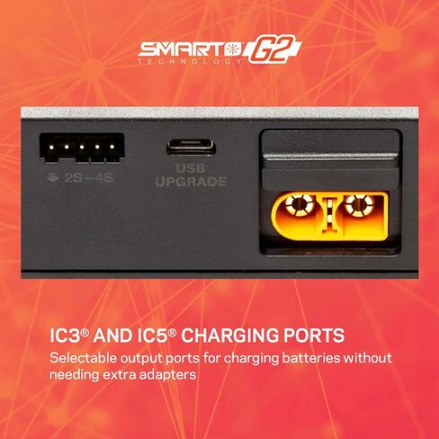 SPEKTRUM Accessories SMART PORESTAGE 3S AIR BUNDLE: G2 2200MAH 3S LIPO IC3 & S155 Charger ، SPMXPSA400 in Kuwait