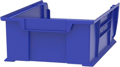 Akro-Mils 30280 Super-Size AkroBins Plastic Storage Bins, Space-Saving Stackable Bins for Garage, Classroom, Warehouse Organization, 20-Inch L x 12-Inch W x 6-Inch H, Clear, 4-Pack in Saudi Arabia