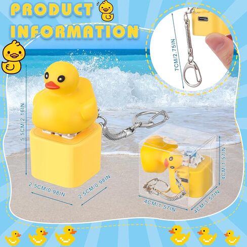 1 PCS Quacking Duck -keychain fidget toy keyboard keyboard keycaps keycaps Quack Fidget keychain in Saudi Arabia