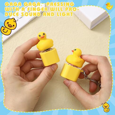 1 PCS Quacking Duck -keychain fidget toy keyboard keyboard keycaps keycaps Quack Fidget keychain in Saudi Arabia