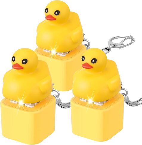 1 PCS Quacking Duck -keychain fidget toy keyboard keyboard keycaps keycaps Quack Fidget keychain in Kuwait