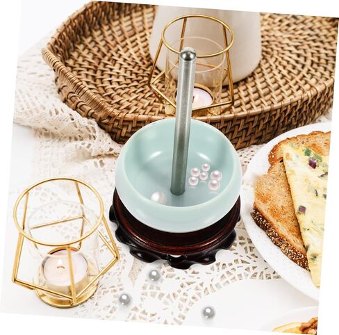 DOITOOL DIY Beading Bowl Wooden Bead Stringer Kit Needle for Quick Jewelry Making in Saudi Arabia