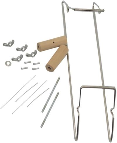 Homsfou Metal Frame Bead Loom Met للمبتدئين أدوات جهاز الديكور البسيط لمجوهرات صنع الأساور والملحقات الحرفية in Saudi Arabia