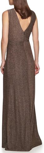 DKNY Women's All Over Metallic Knit Sleeveless Dress in Saudi Arabia
