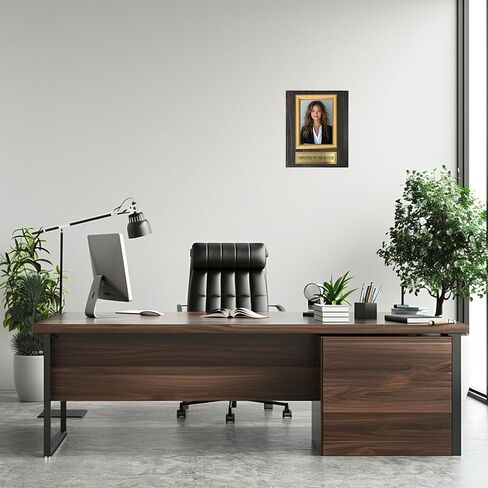 Employee Of the Month Award Plaque Honor Photo Frame.8x10 inchs Picture Plaque Holds a 4x6in Photo.Employee Appreciation Award in Saudi Arabia