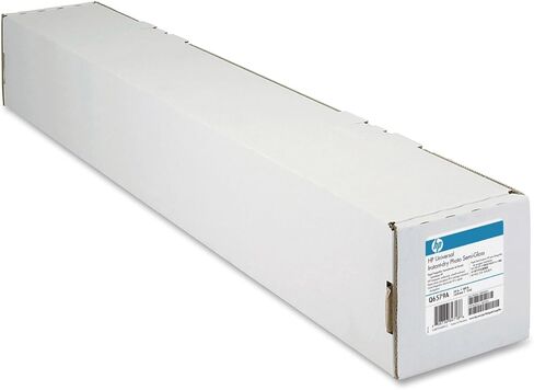 HP DesignJet ورقة تنسيق كبيرة لطباعة نفايات الحبر ، 7 مل ، 24 "× 100 قدم ، ساتان وايت in Saudi Arabia